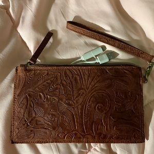 American Leather Co wristlet